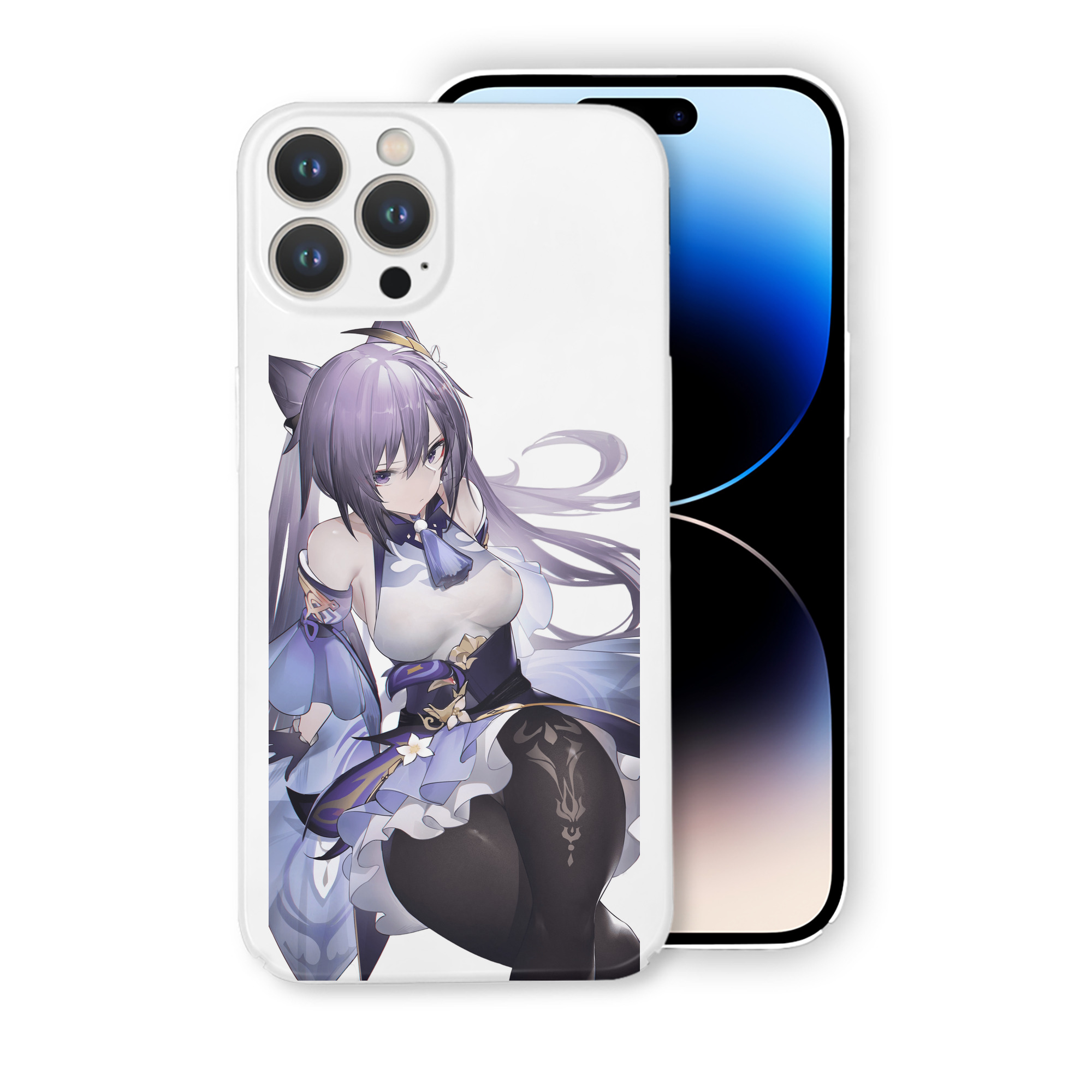 げんし神 刻晴 こくせい genshin Kokusei 【iPhone 14シリーズ対応】ハードケース